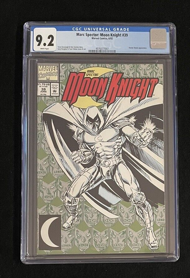 Marc Spector: Moon Knight #39 CGC 9.2 1992 Marvel Comics