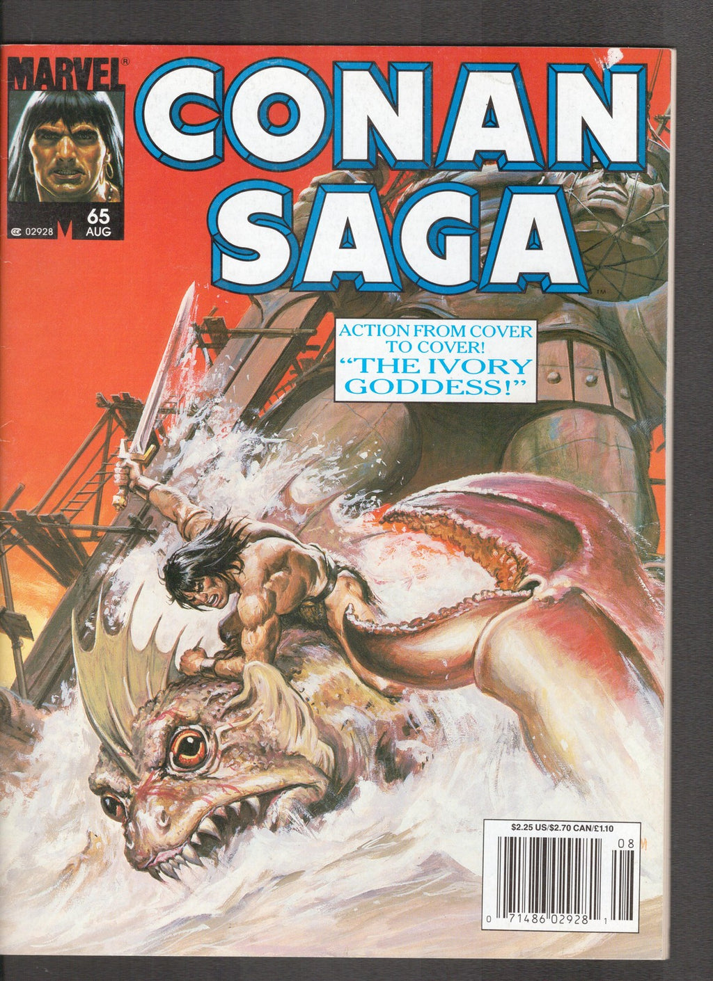 Conan Saga #65 (1992) John Buscema, Roy Thomas Marvel Comics