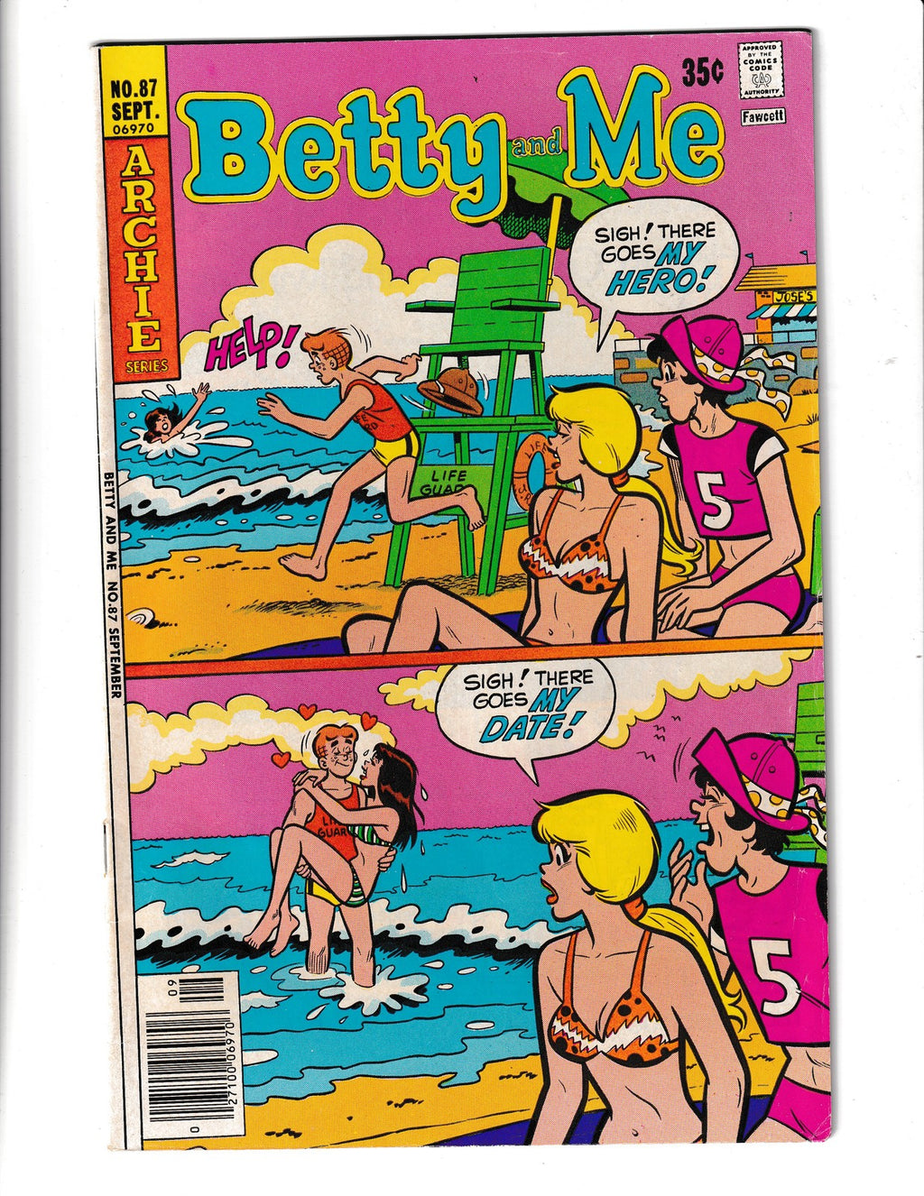 Betty and Me #87 (1977) Archie Comics SKU:2897