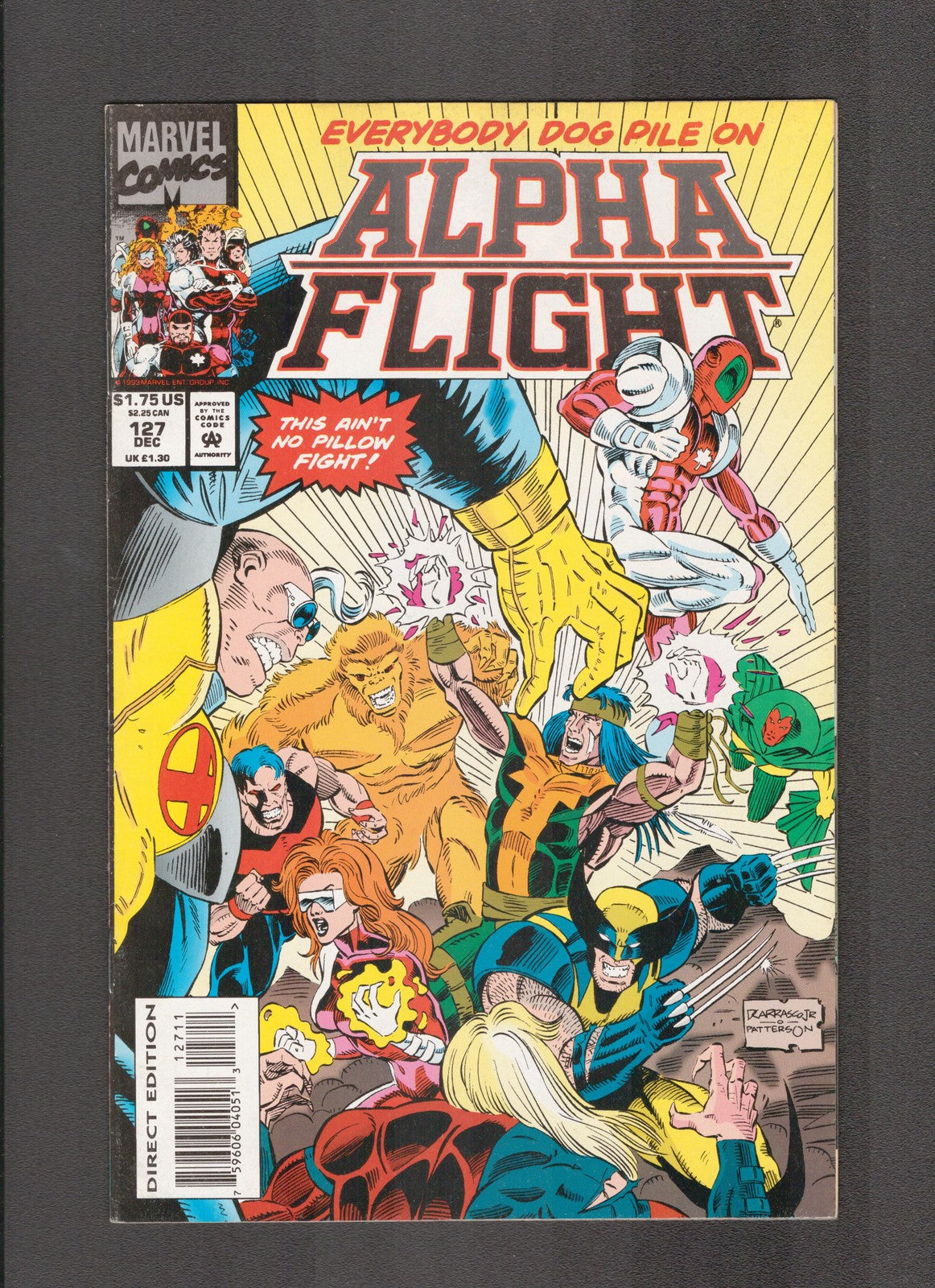 Alpha Flight #127 (1993) Carrasco Marvel Comics