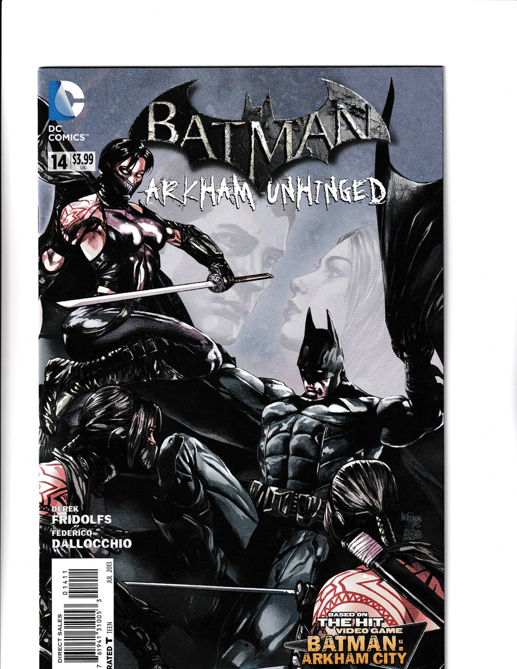 Batman: Arkham Unhinged #14 (2013) DC Comics