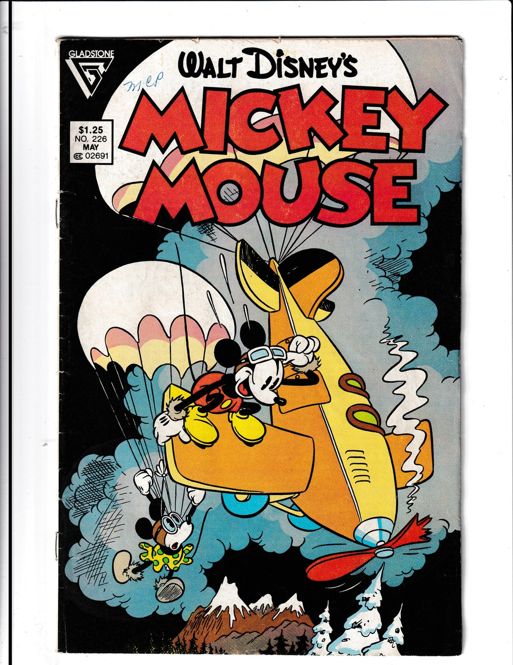 Mickey Mouse #226 (1987) Gladstone Comics SKU:451