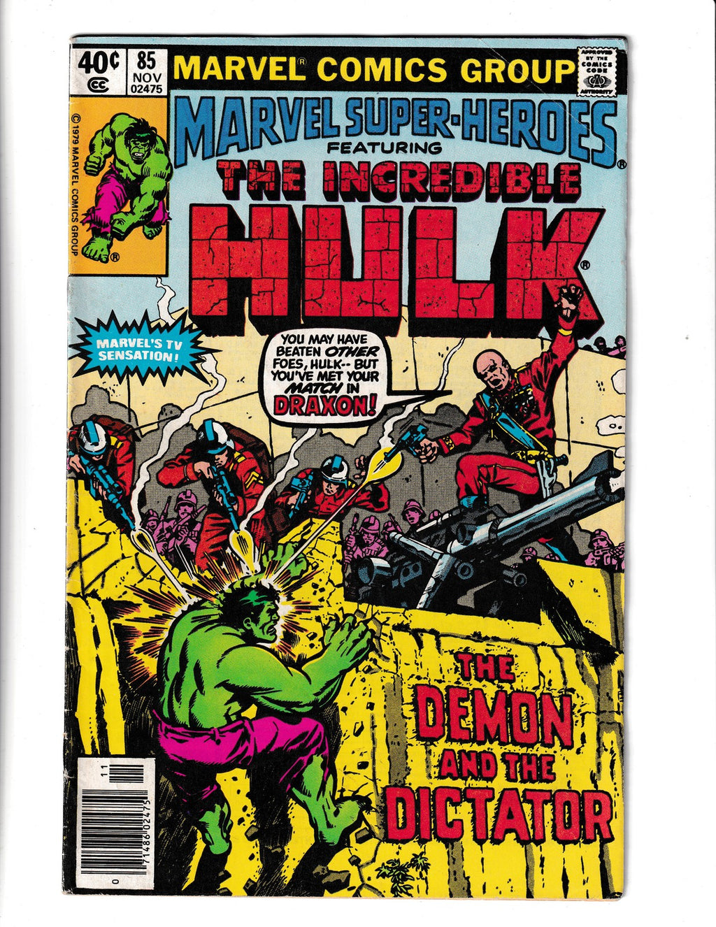 Marvel Super-Heroes #85 (1979) Feat. Hulk Marvel Comics