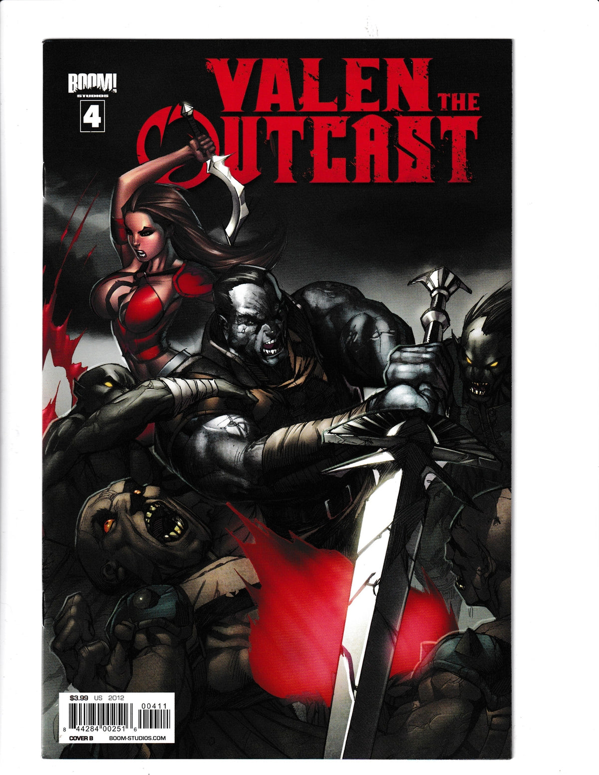 Valen and the Outcast #4 (2012) BOOM! Comics
