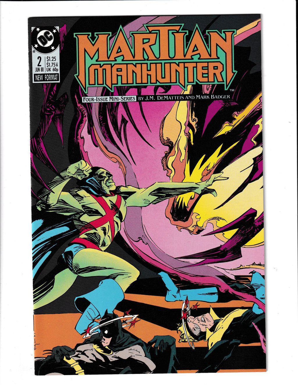 Martian Manhunter #2 (1988) 4 Issue Series DC Comics