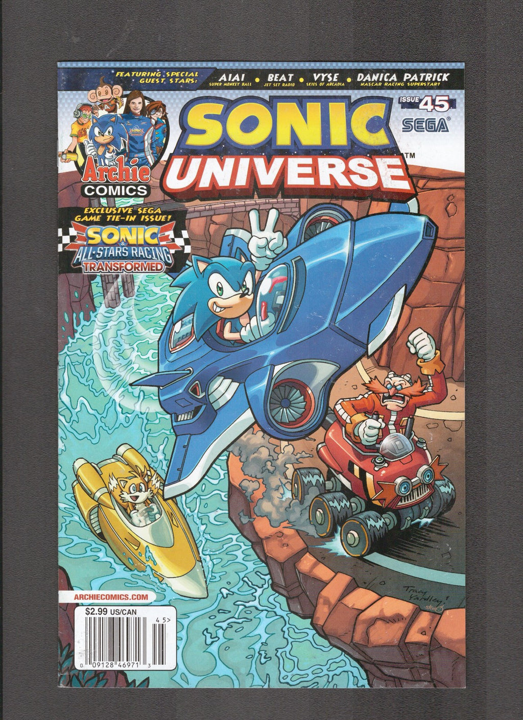 Sonic Universe #45 (2012) Sonic All-Star Racing Transformed Archie Comics