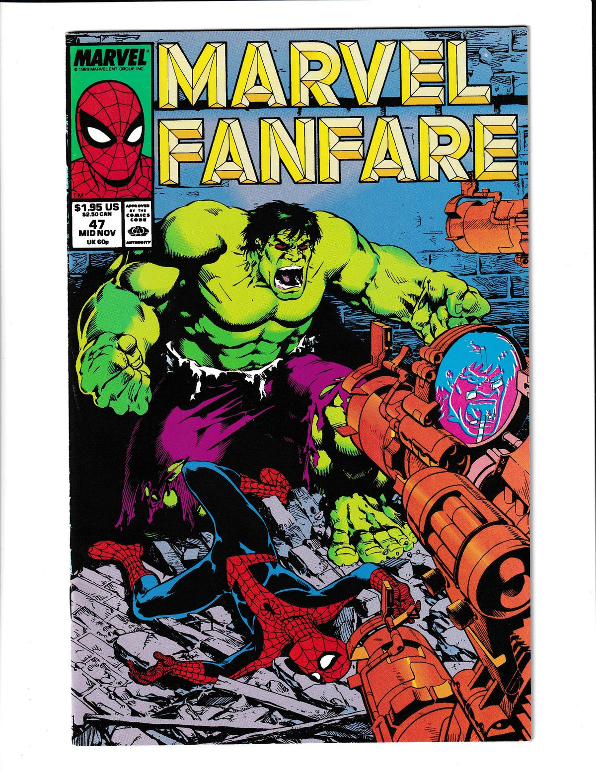 Marvel Fanfare #47 (1989) Higher Grade Marvel Comics