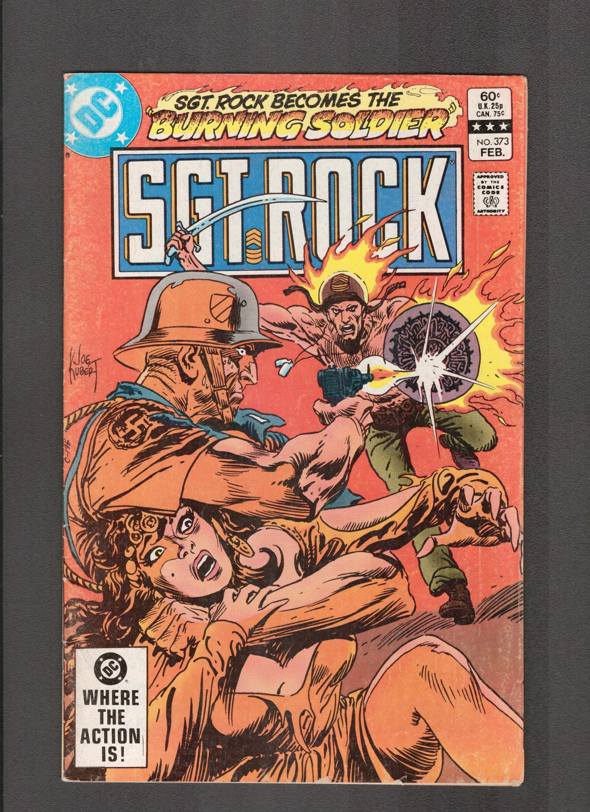 SGT. Rock #373 (1983) Joe Kubert DC Comics