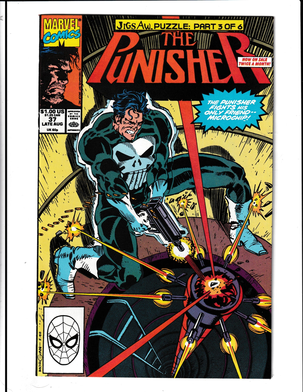 Punisher #37 (1990) Higher Grade Marvel Comics