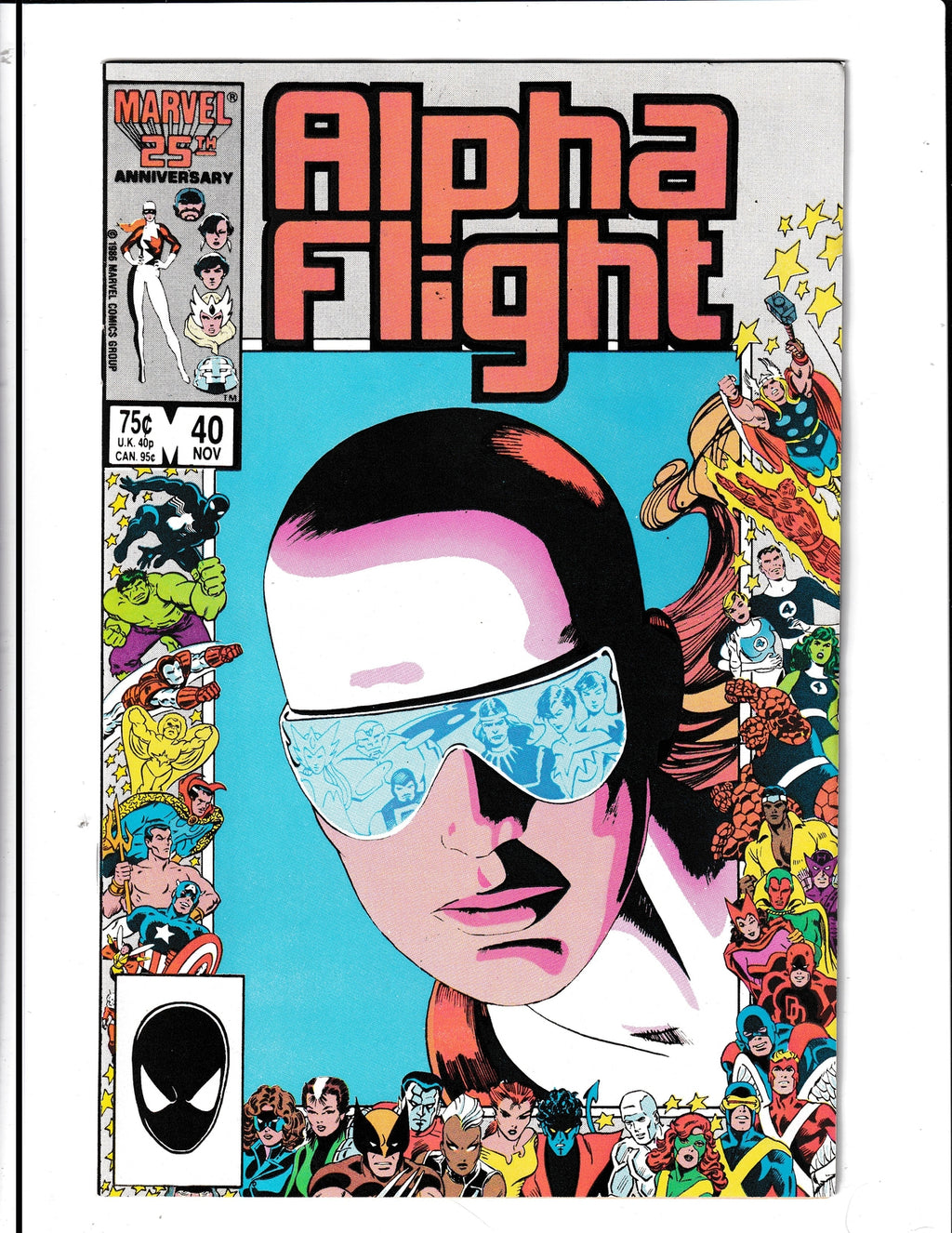 Alpha Flight #40 (1986) Marvel Comics SKU:497