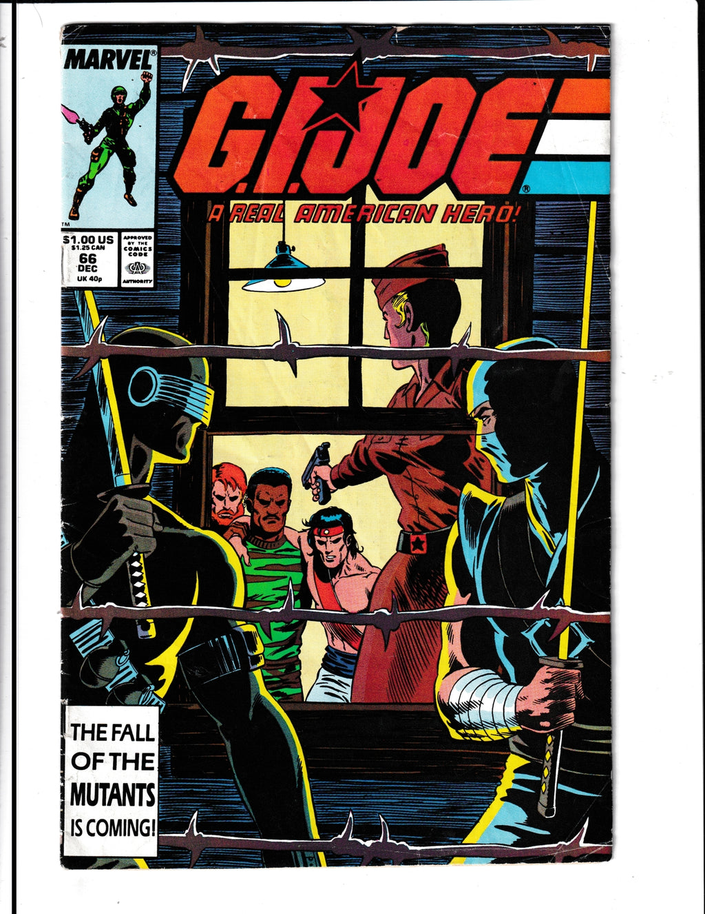 G.I. Joe A Real American Hero #66 (1987) Marvel Comics SKU:906