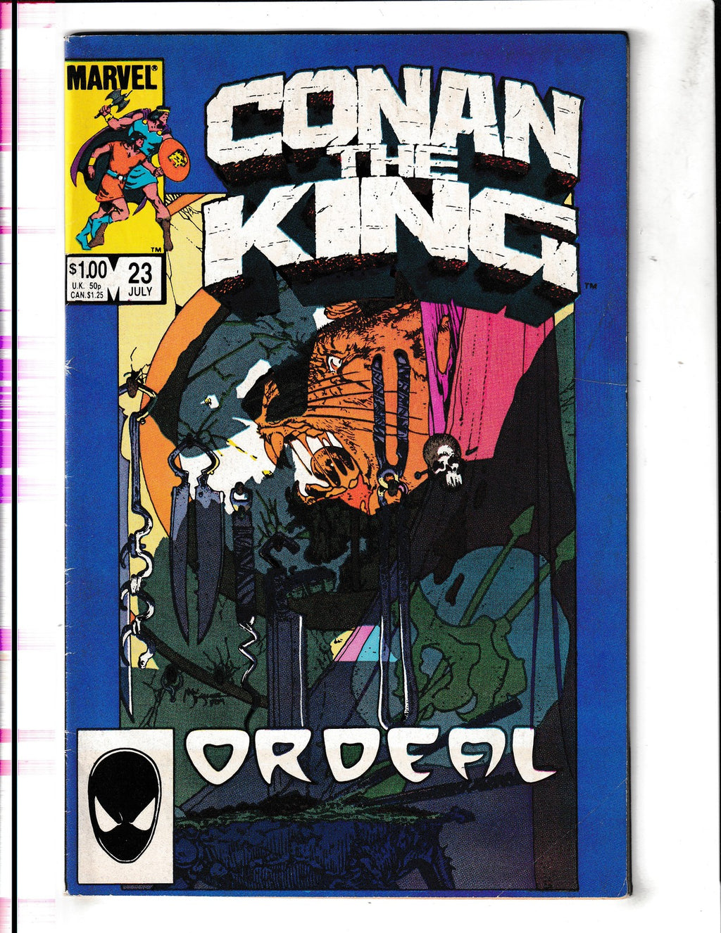 Conan the King #23 (1984) Michael Kaluta Marvel Comics