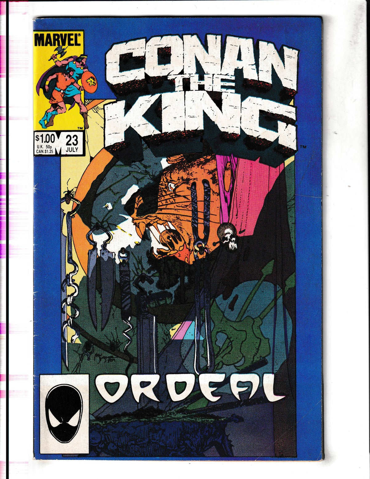Conan the King #23 (1984) Michael Kaluta Marvel Comics