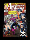 Avengers Spotlight #28 1990 - HIGHER GRADE - Hawkeye and Mockingbird