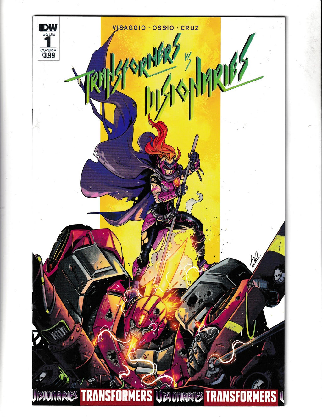 Transformers VS Visionaries #1 (2018) IDW Comics