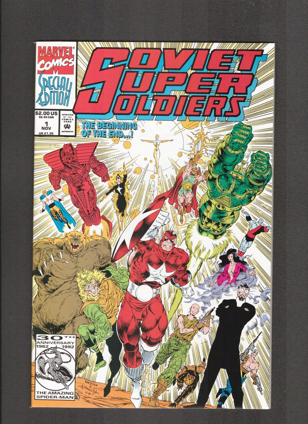 Soviet Super Soldiers #1 (1992) Angel Medina Marvel Comics