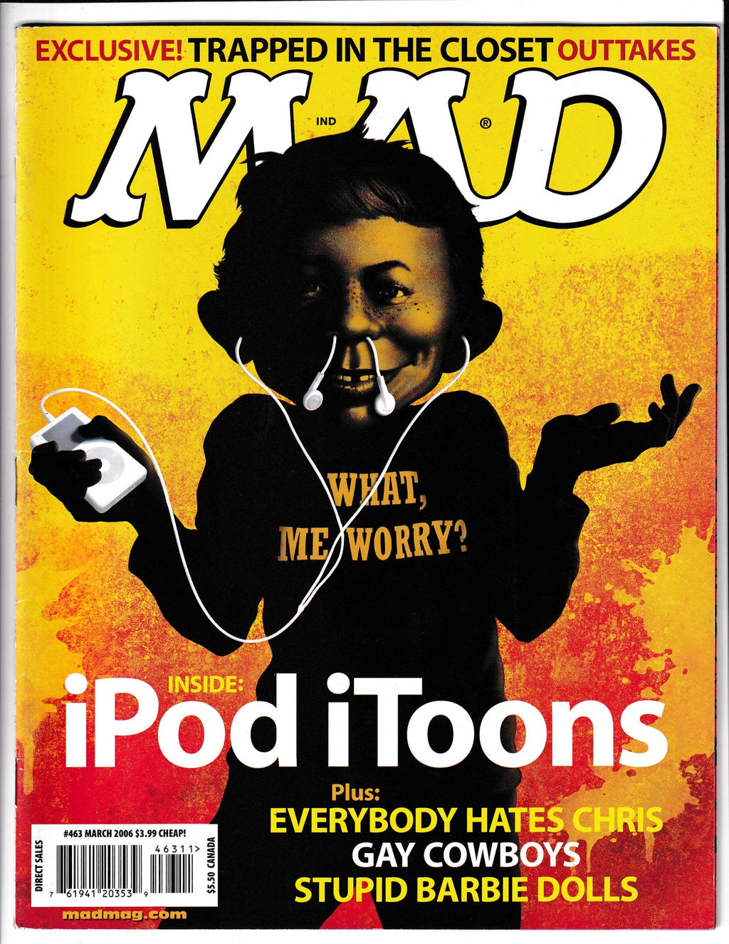 MAD Magazine #463 (2006) iPod iTunes EC Publications Comics