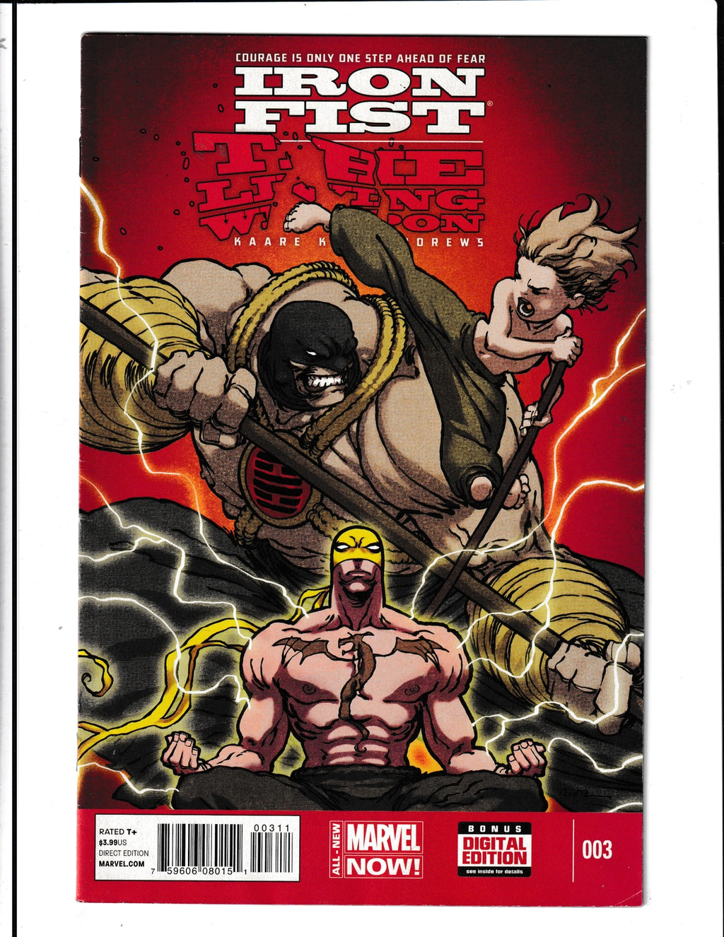 Iron Fist: The Living Weapon #3 (2013) Andrews Marvel Comics