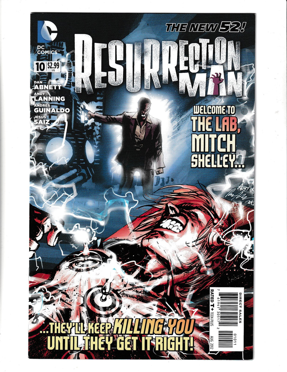 Resurrection Man #10 (2012) DC Comics SKU:2749