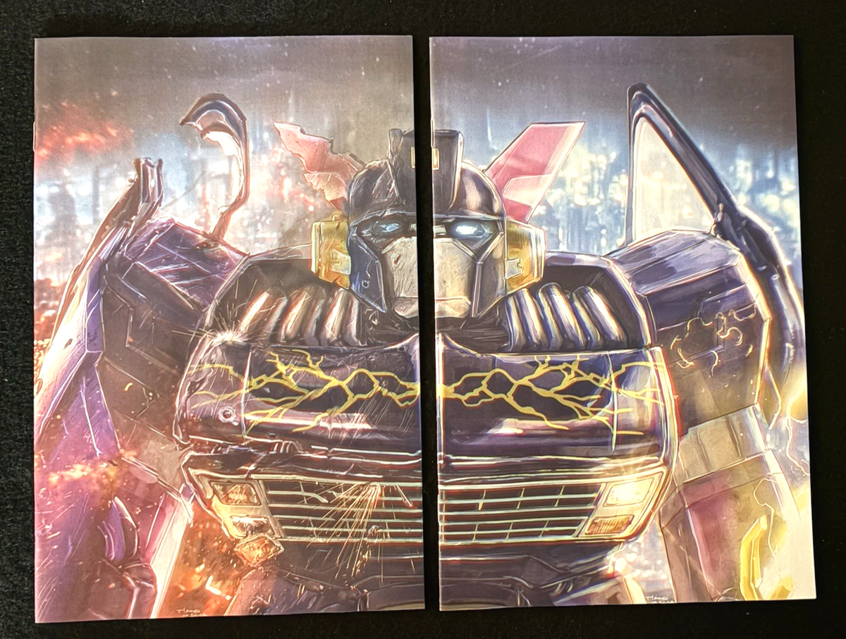 Transformers Tiago DaSilva Connecting Shreadhead Virgin Variants #20 2025