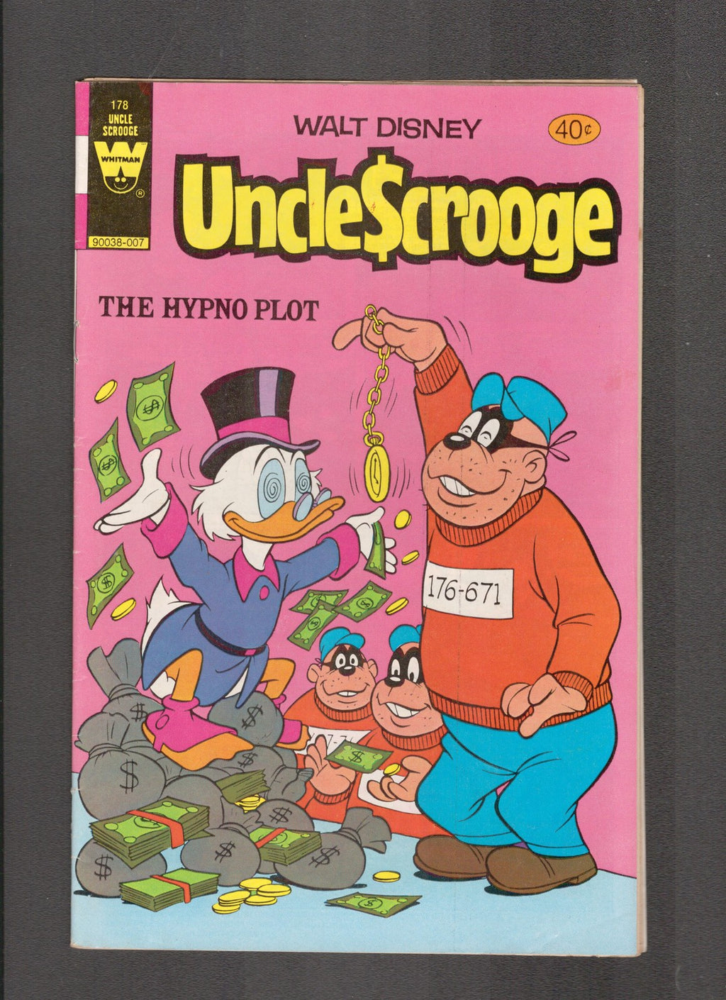 Uncle Scrooge #178 (1980) Beagle Boys Whitman Comics