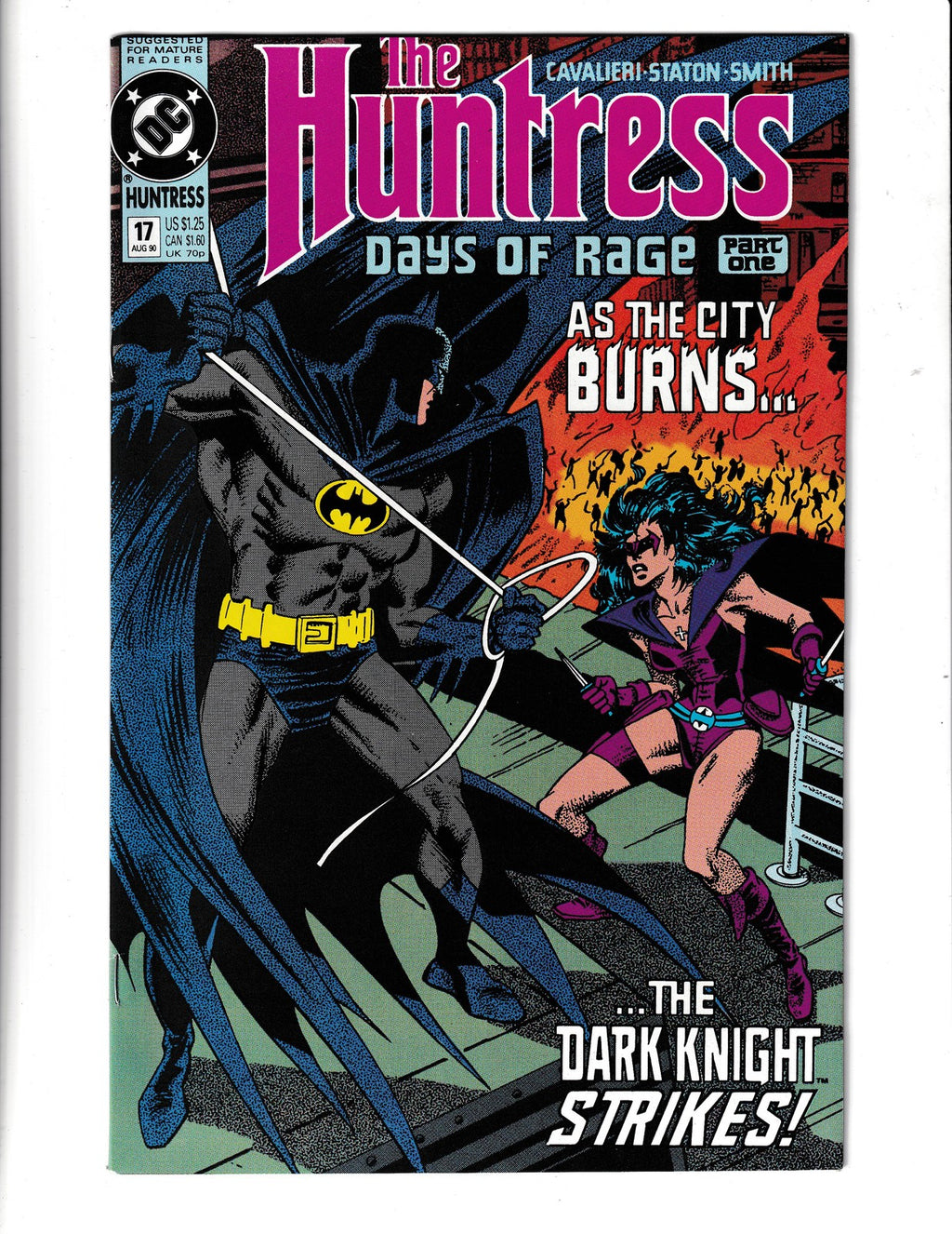 Huntress #17 (1990) Higher Grade DC Comics