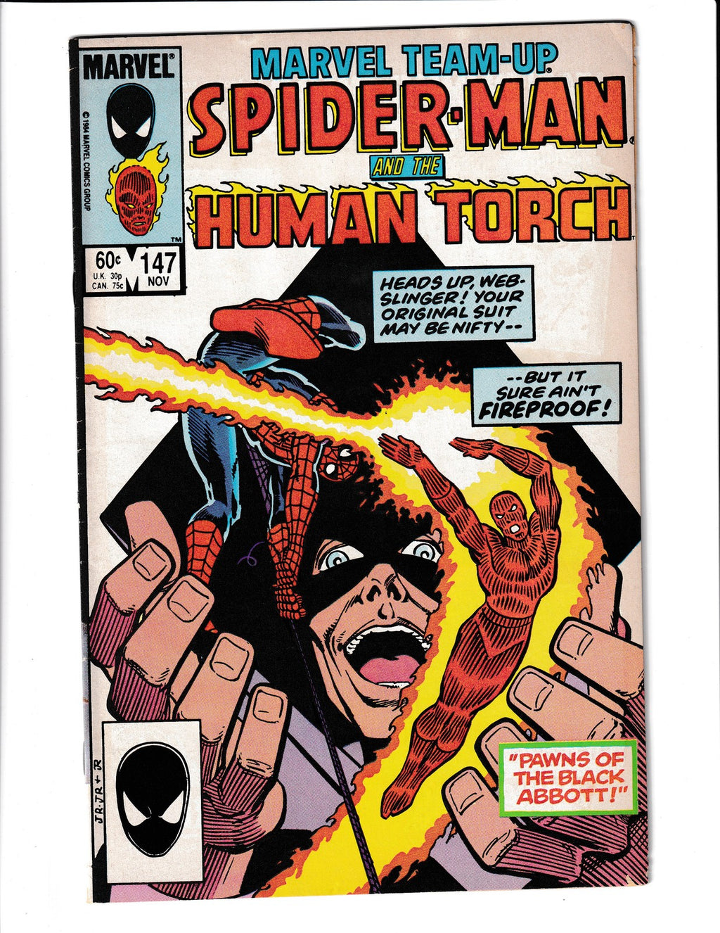 Marvel Team-Up #147 (1984) Spider-Man & Human Torch Marvel Comics