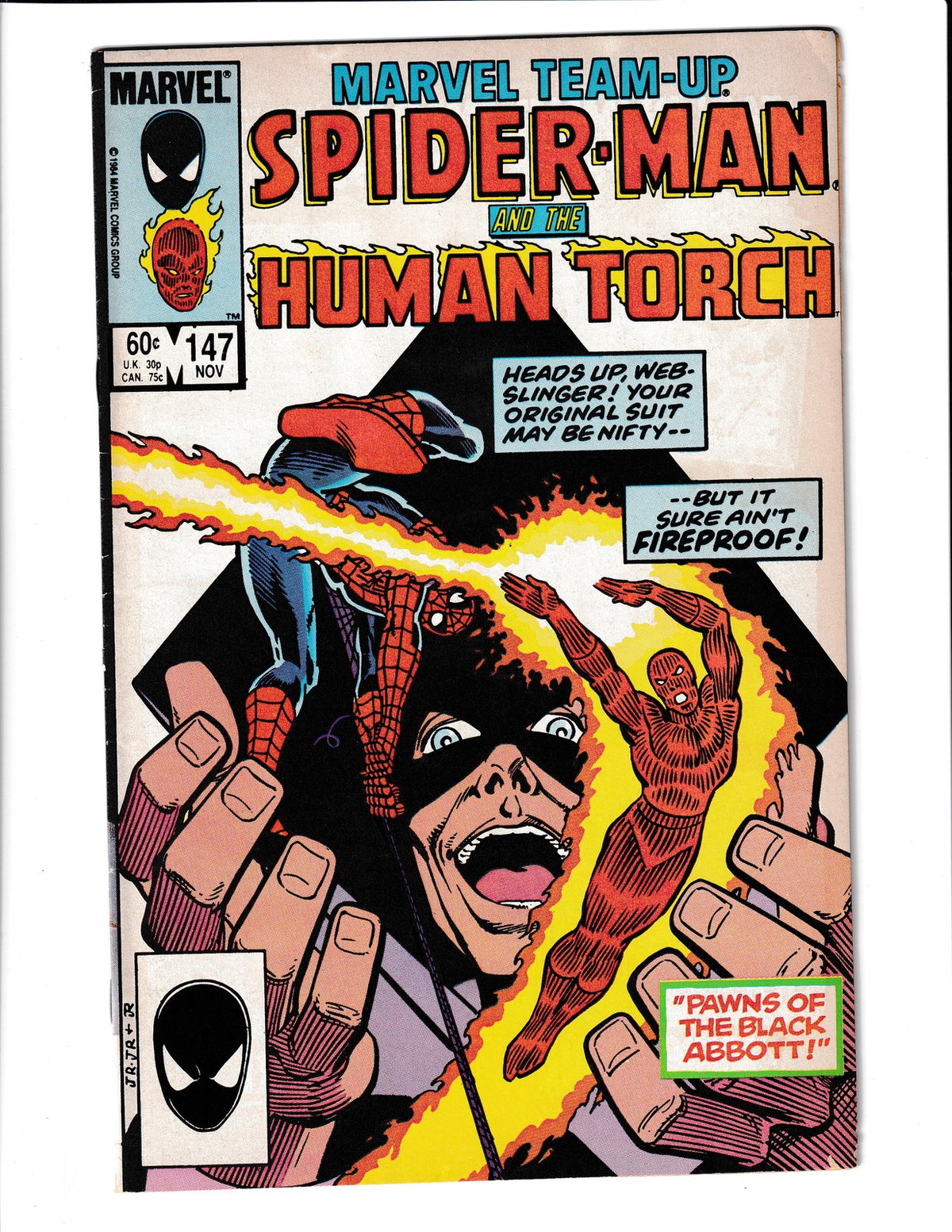 Marvel Team-Up #147 (1984) Spider-Man & Human Torch Marvel Comics