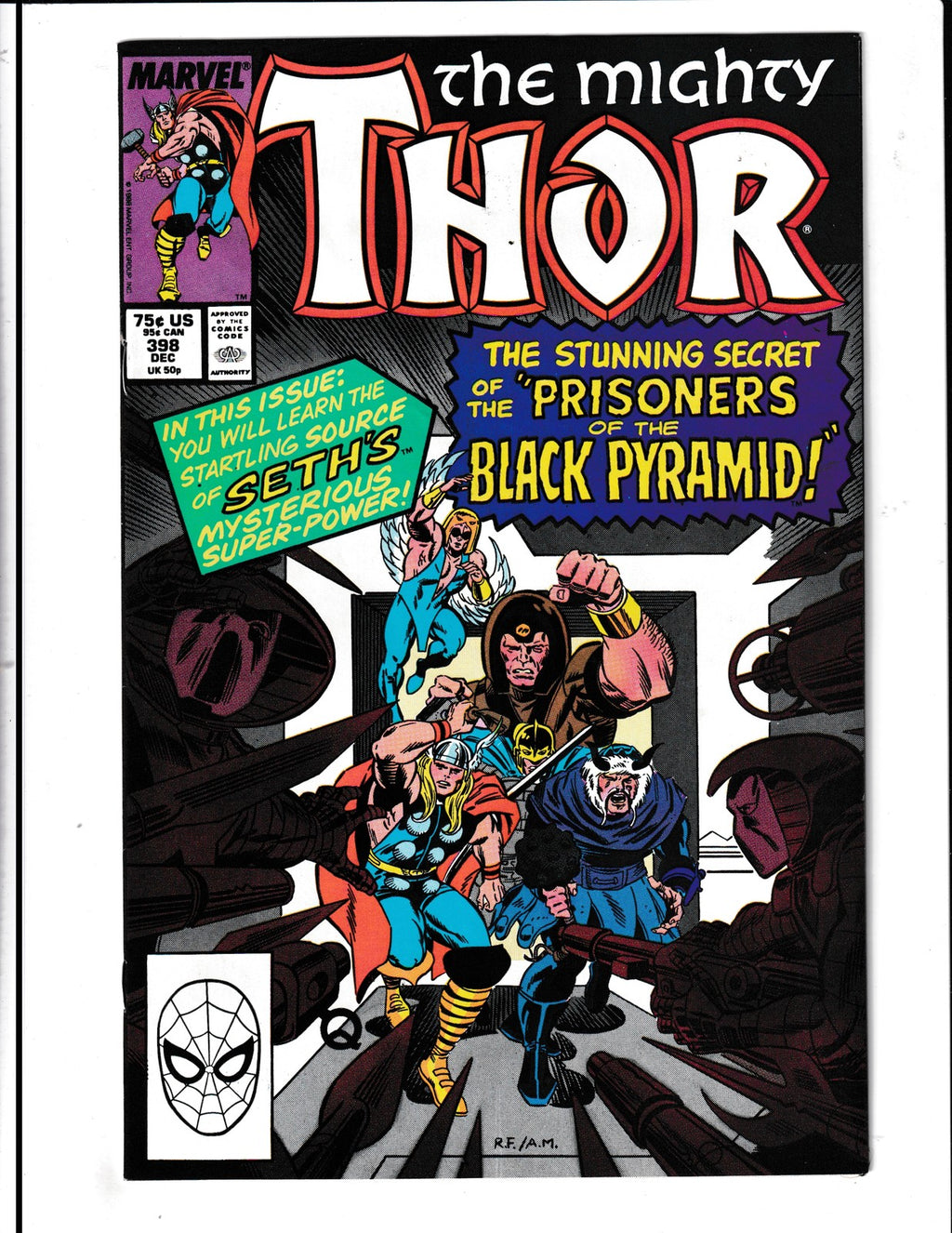 Thor #398 (1988) Higher Grade Marvel Comics