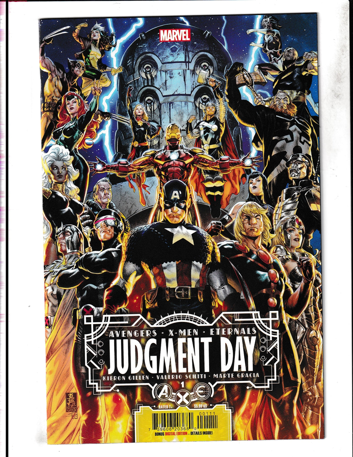A.X.E.: Judgement Day #1 (2022) Marvel Comics