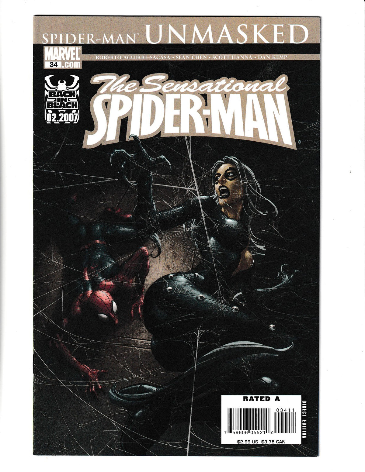 Sensational Spider-Man #34 (2007) Marvel Comics