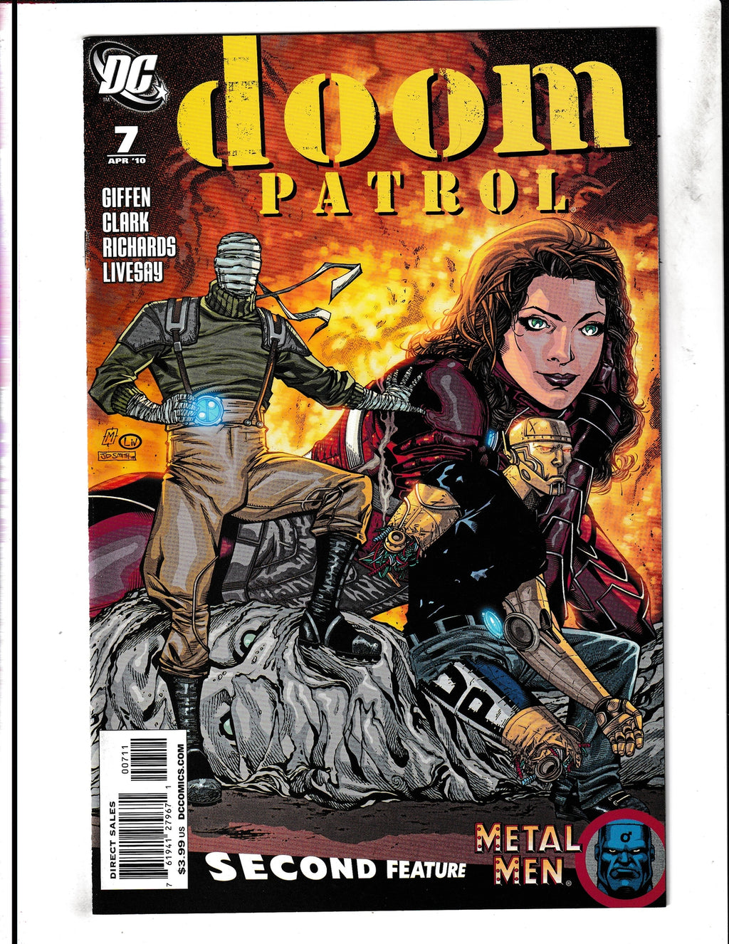 Doom Patrol #7 (2010) DC Comics