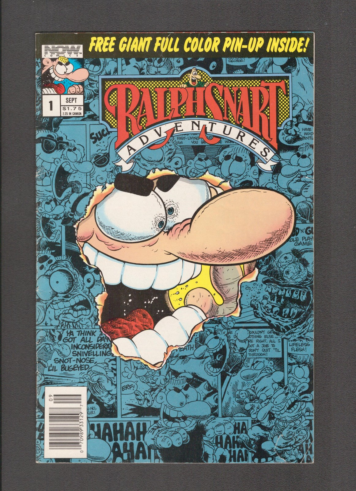 Ralph Snart Adventures #1 (1987) W/ Poster NOW Comics
