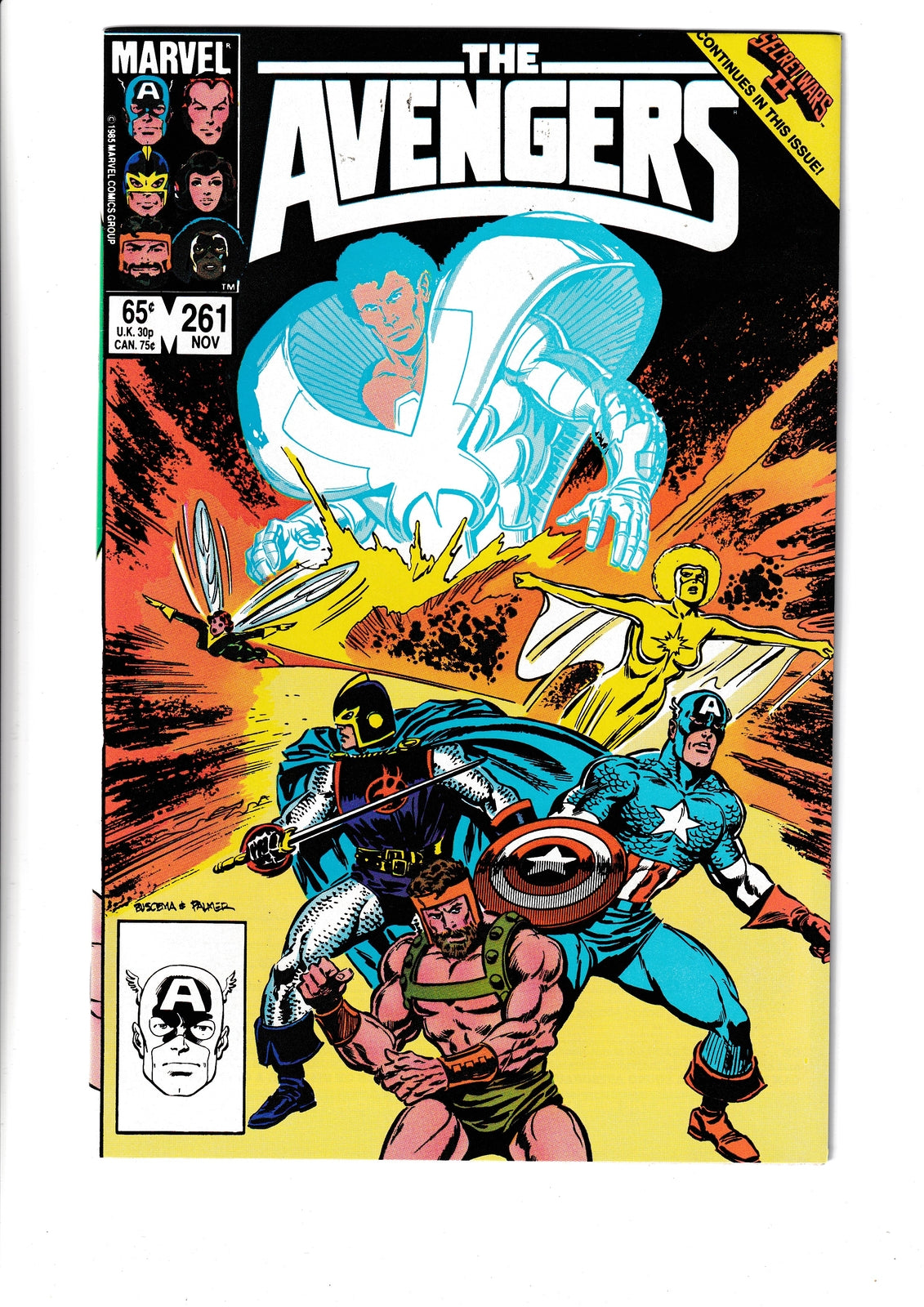 Avengers #261 (1985) High Grade Marvel Comics