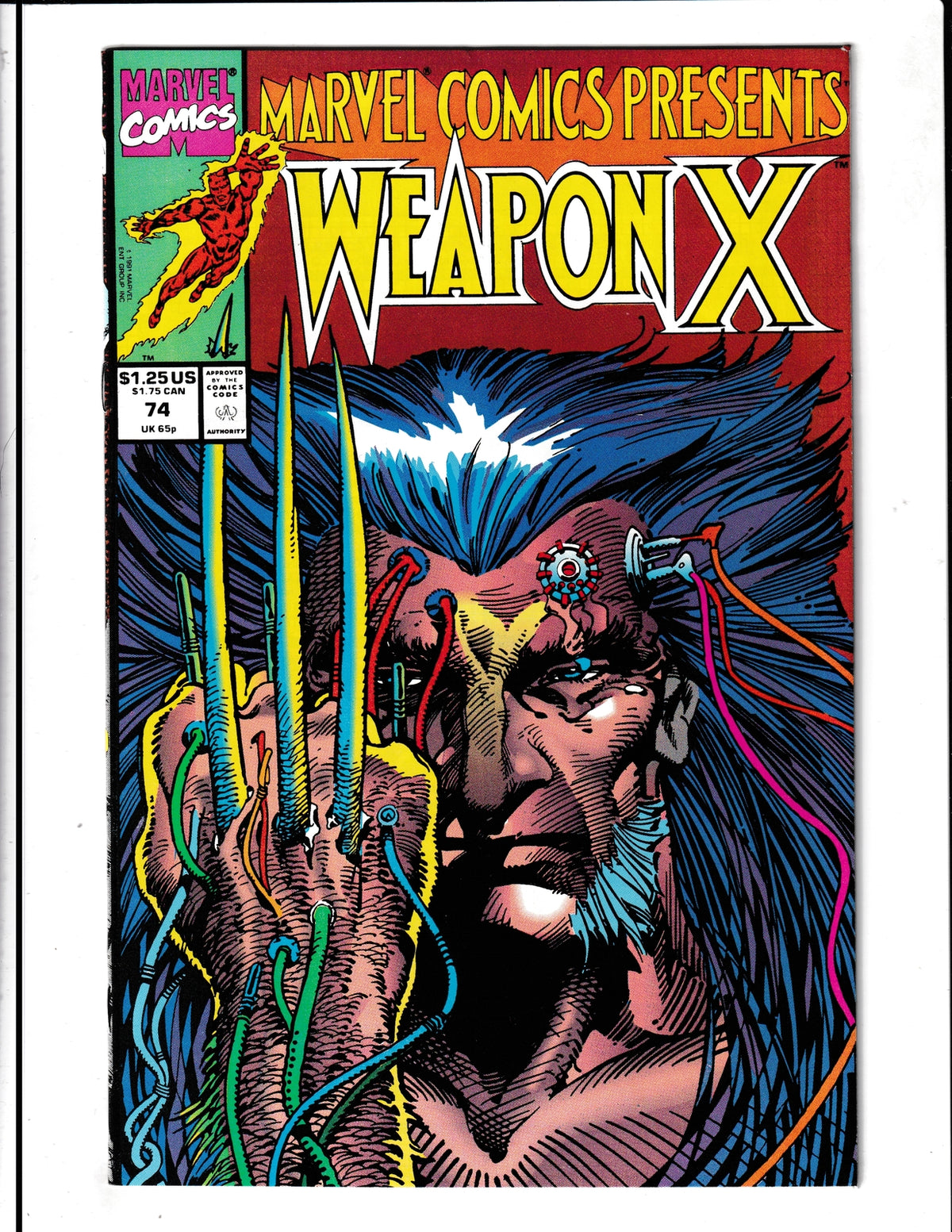 Marvel Comics Presents #74 (1991) High Grade Marvel Comics