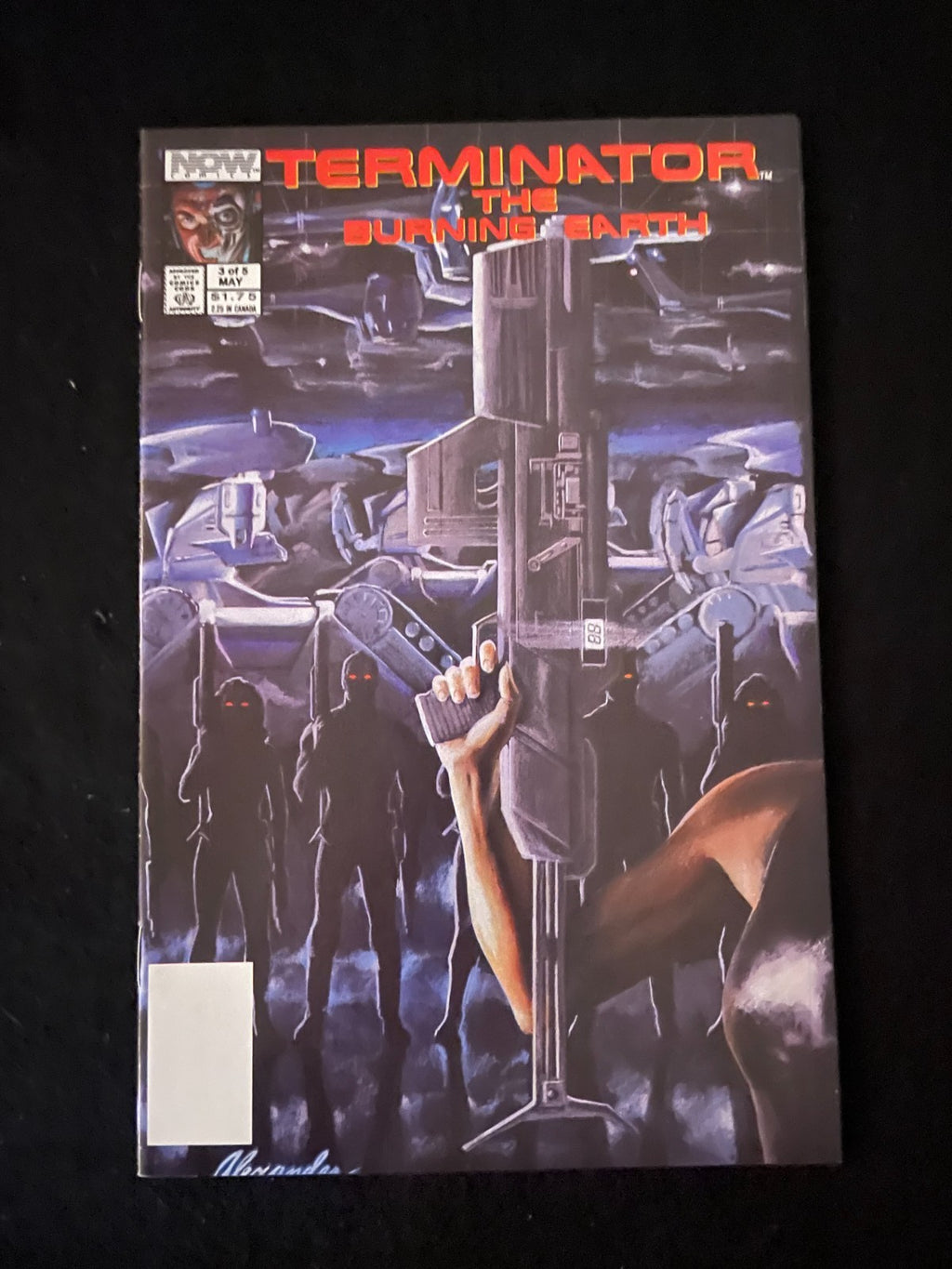 Terminator: The Burning Earth -Complete Set of 5 #1-5 - Alex Ross - (1990) - NOW