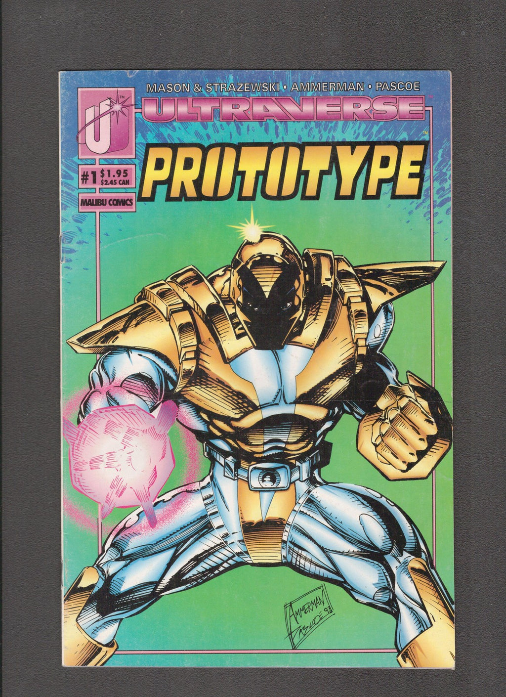Prototype #1 (1993) No Card Malibu Comics