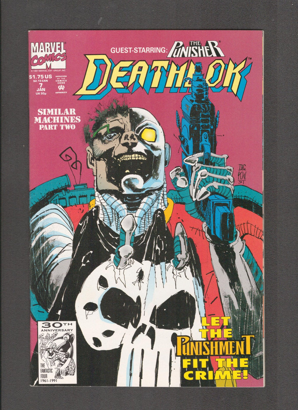 Deathlok #7 (1992) Denys Cowan, Greg Wright Marvel Comics
