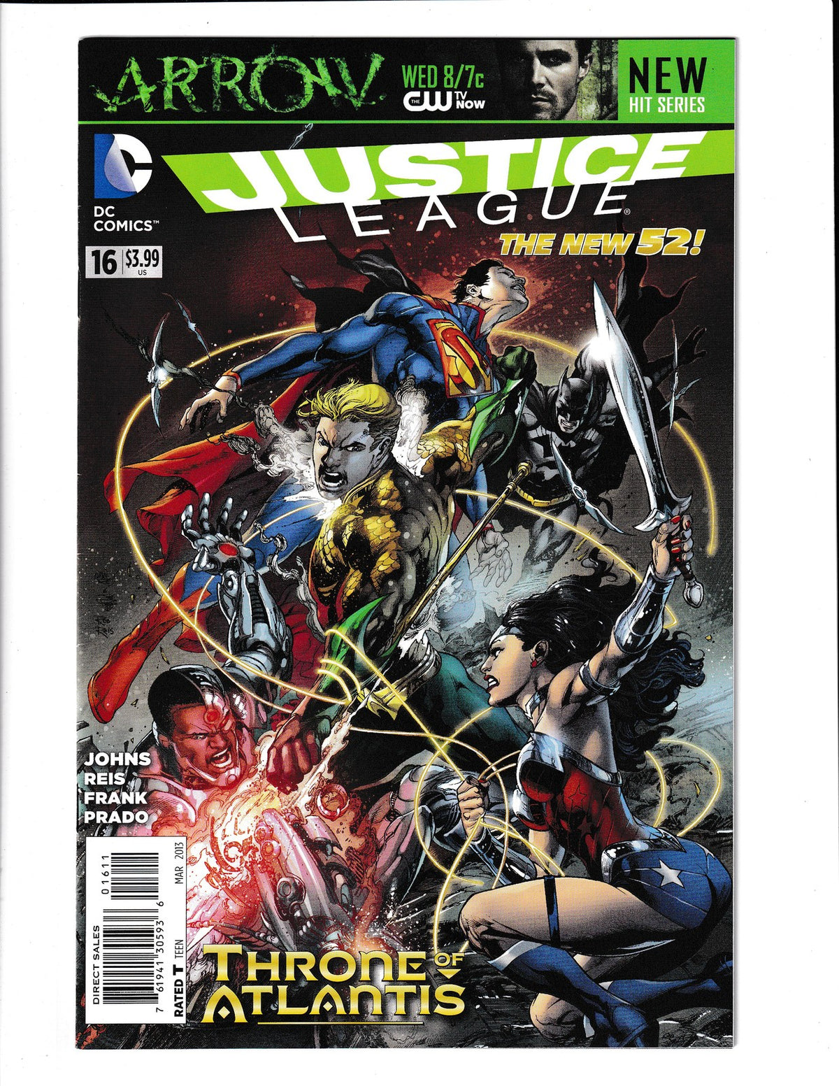 Justice League #16 (2013) Higher Grade - Ivan Reis DC Comics
