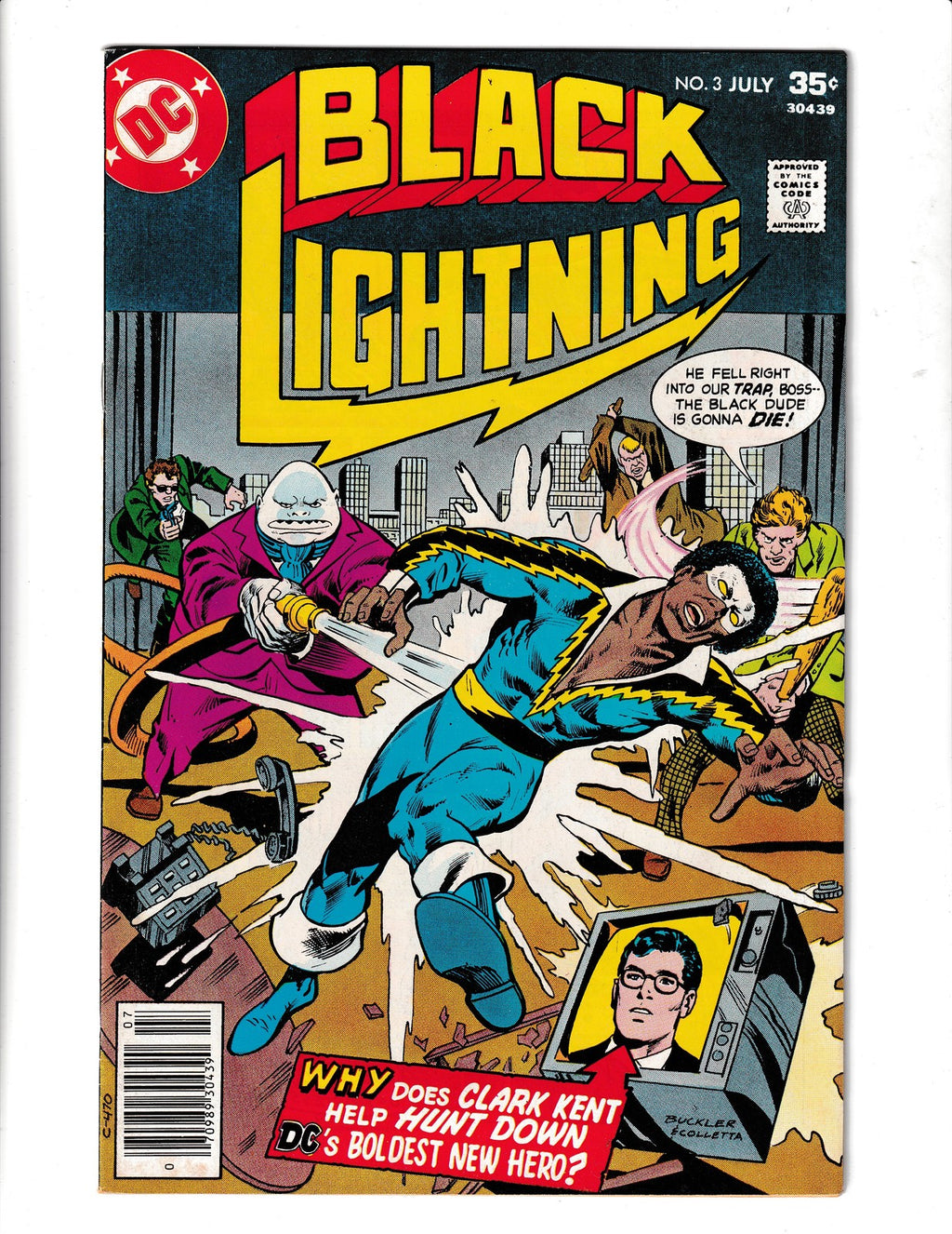 Black Lightning #3 (1977) DC Comics