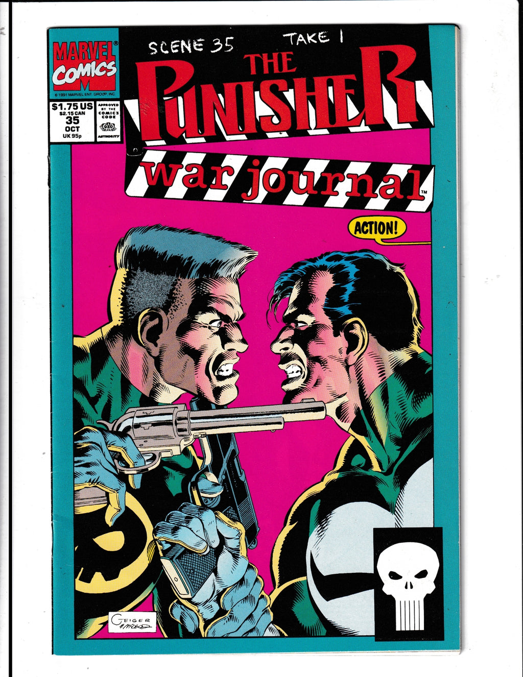 Punisher: War Journal #35 (1991) Marvel Comics