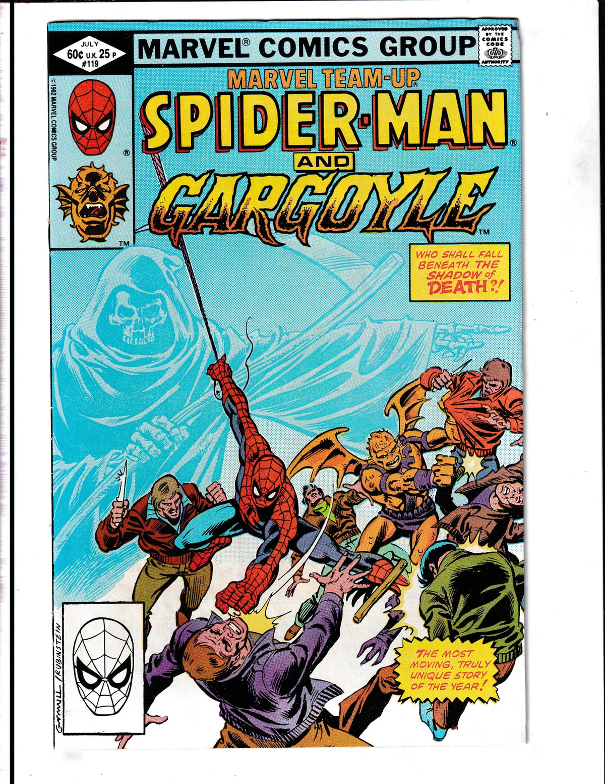 Marvel Team-Up #119 (1982) Spider-Man and Gargoyle Marvel Comics