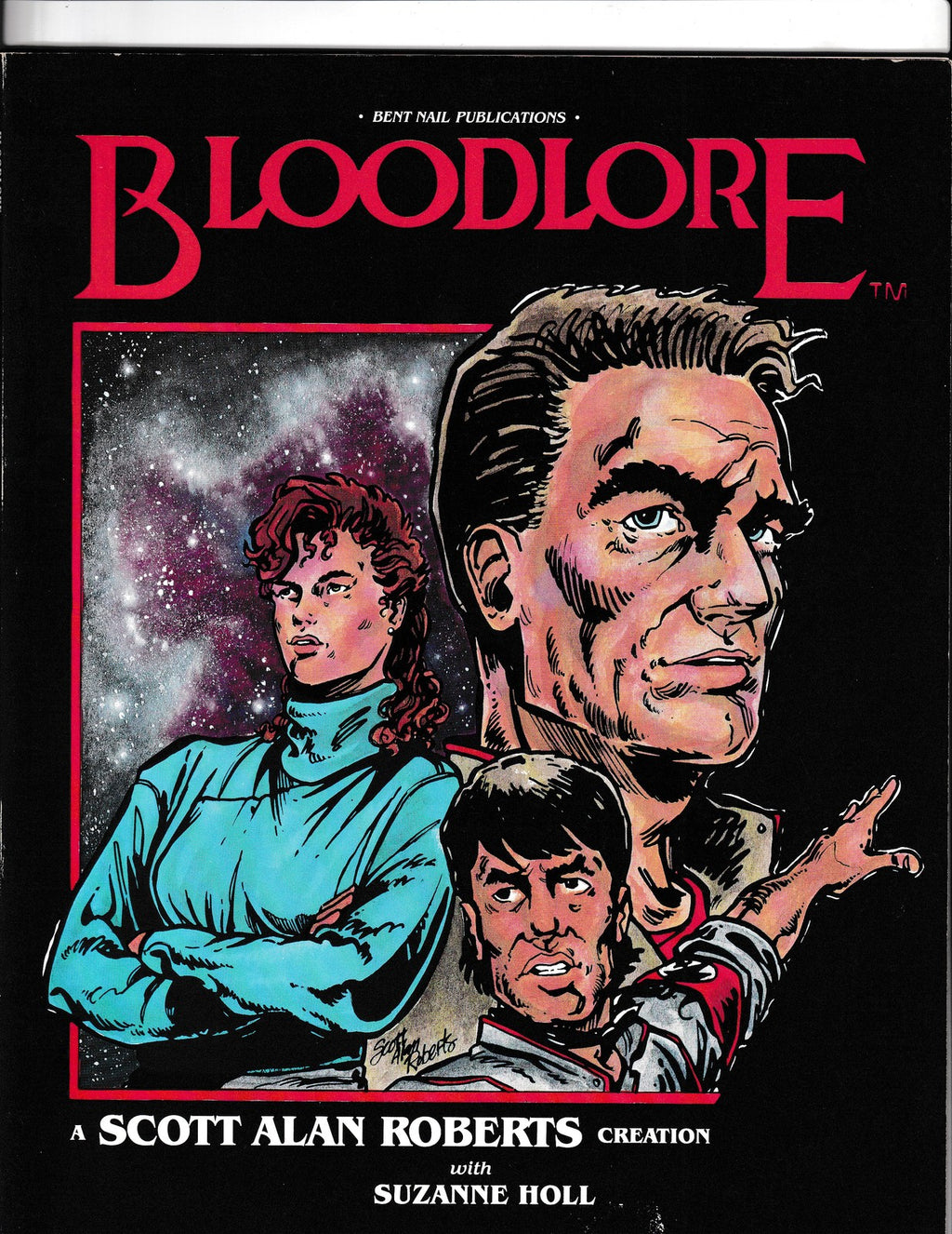 Bloodlore #1 (1988) Magazine Bent Nail Comics