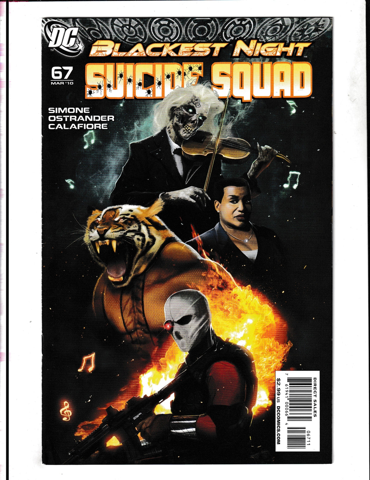 Suicide Squad #67 (2010) Blackest Night DC Comics