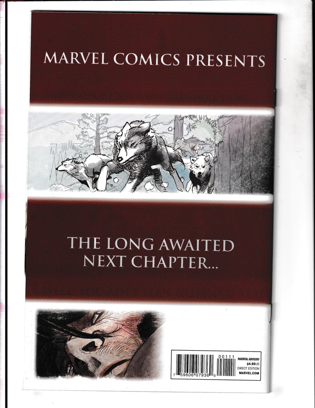 Origin II #1 (2014) Acetate Marvel Comics