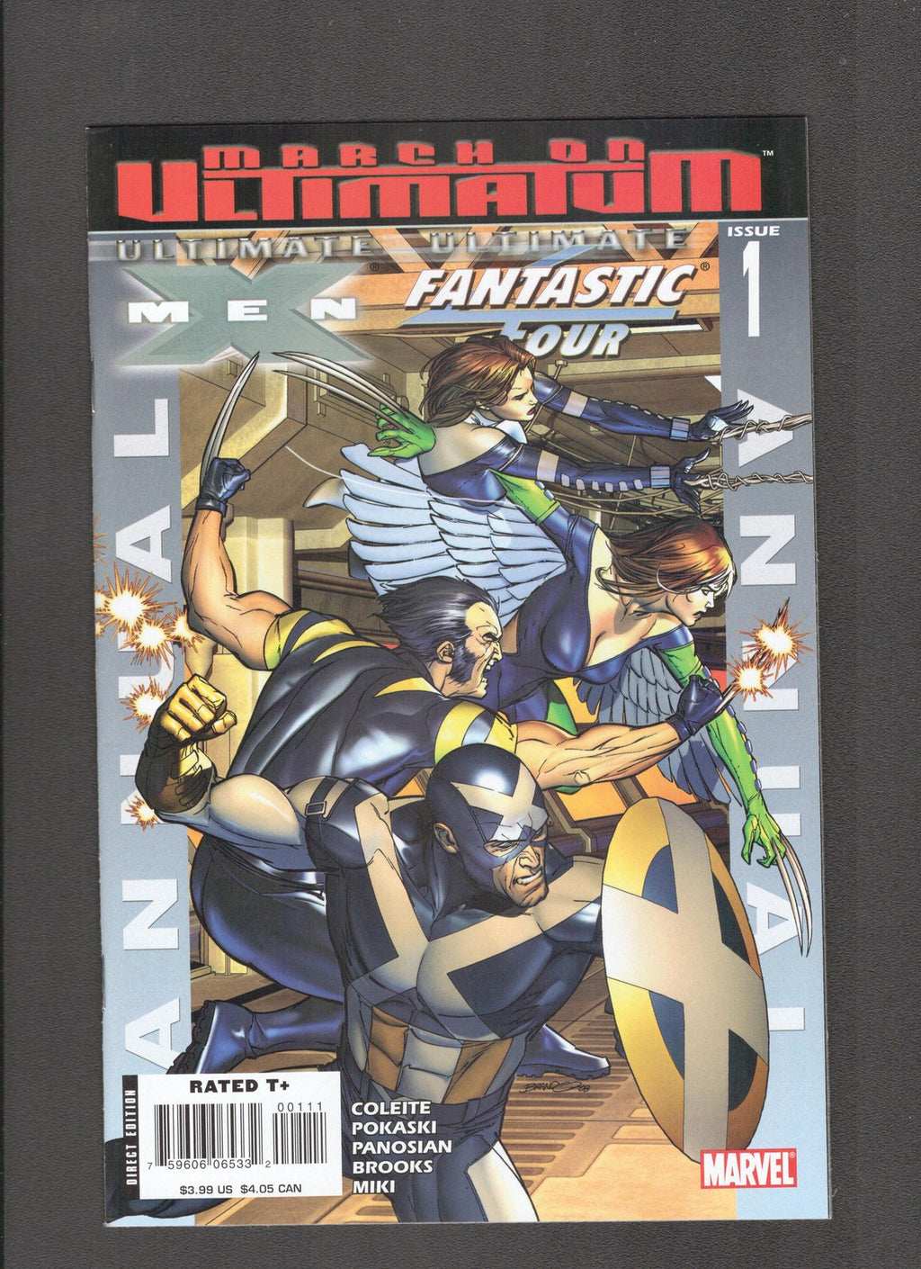 Ultimate Fantastic Four/X-Men Annual #1 (2008) Brandon Peterson Marvel Comics