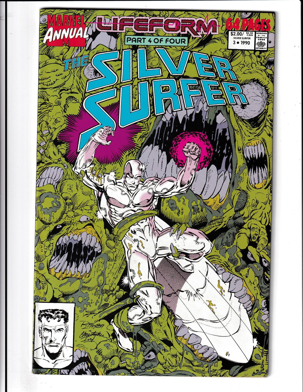 Silver Surfer Annual #3 (1990) Marvel Comics SKU:410