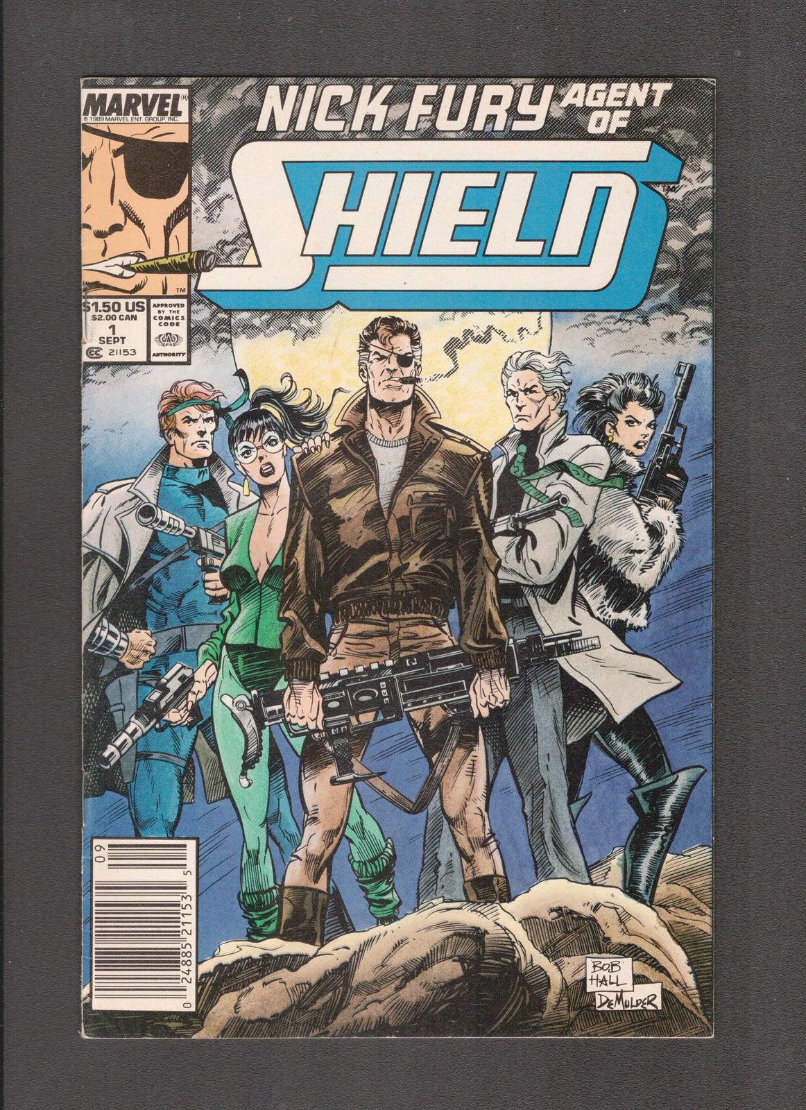 Nick Fury, Agent of S.H.I.E.L.D. #1 (1989) Bob Hall Marvel Comics