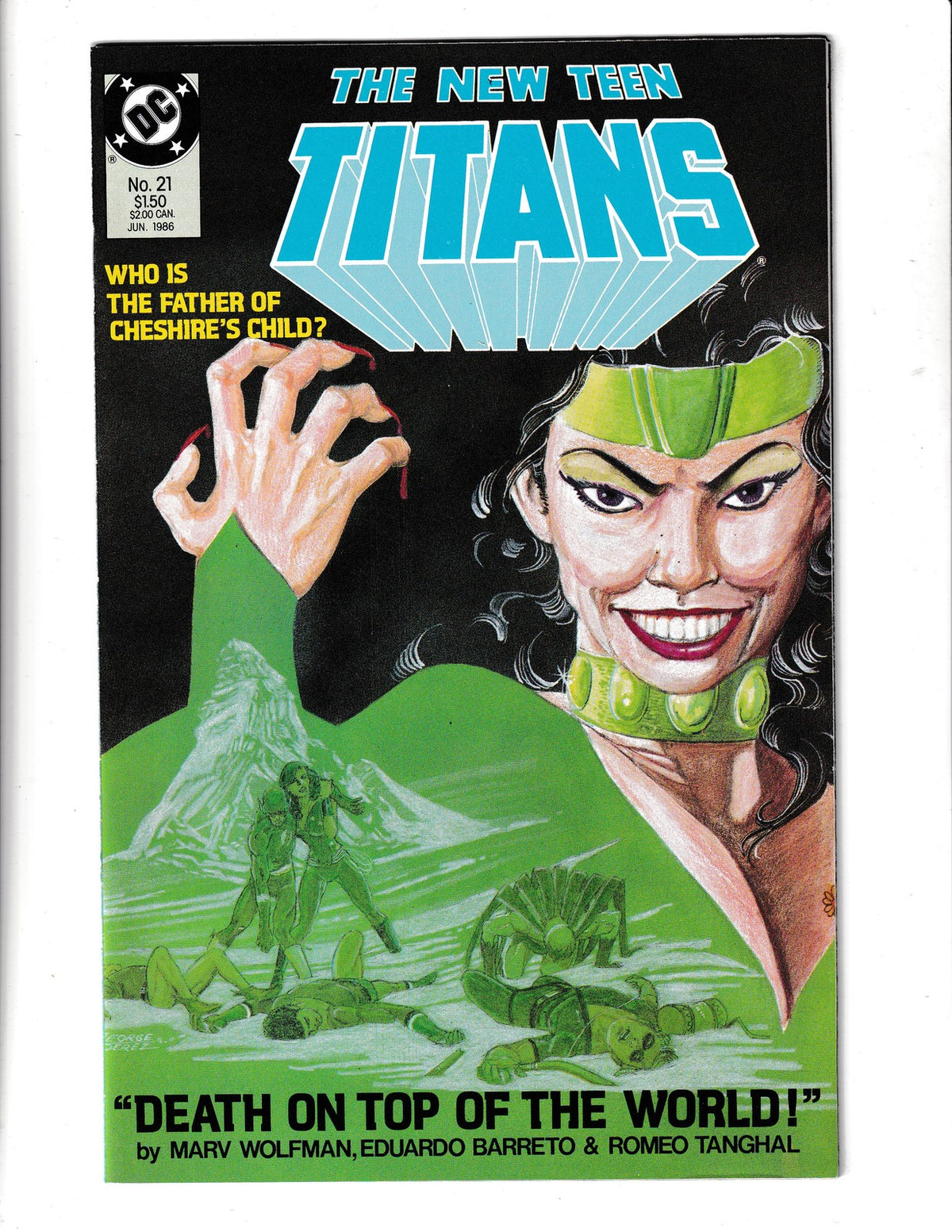 New Teen Titans #21 (1986) Higher Grade DC Comics