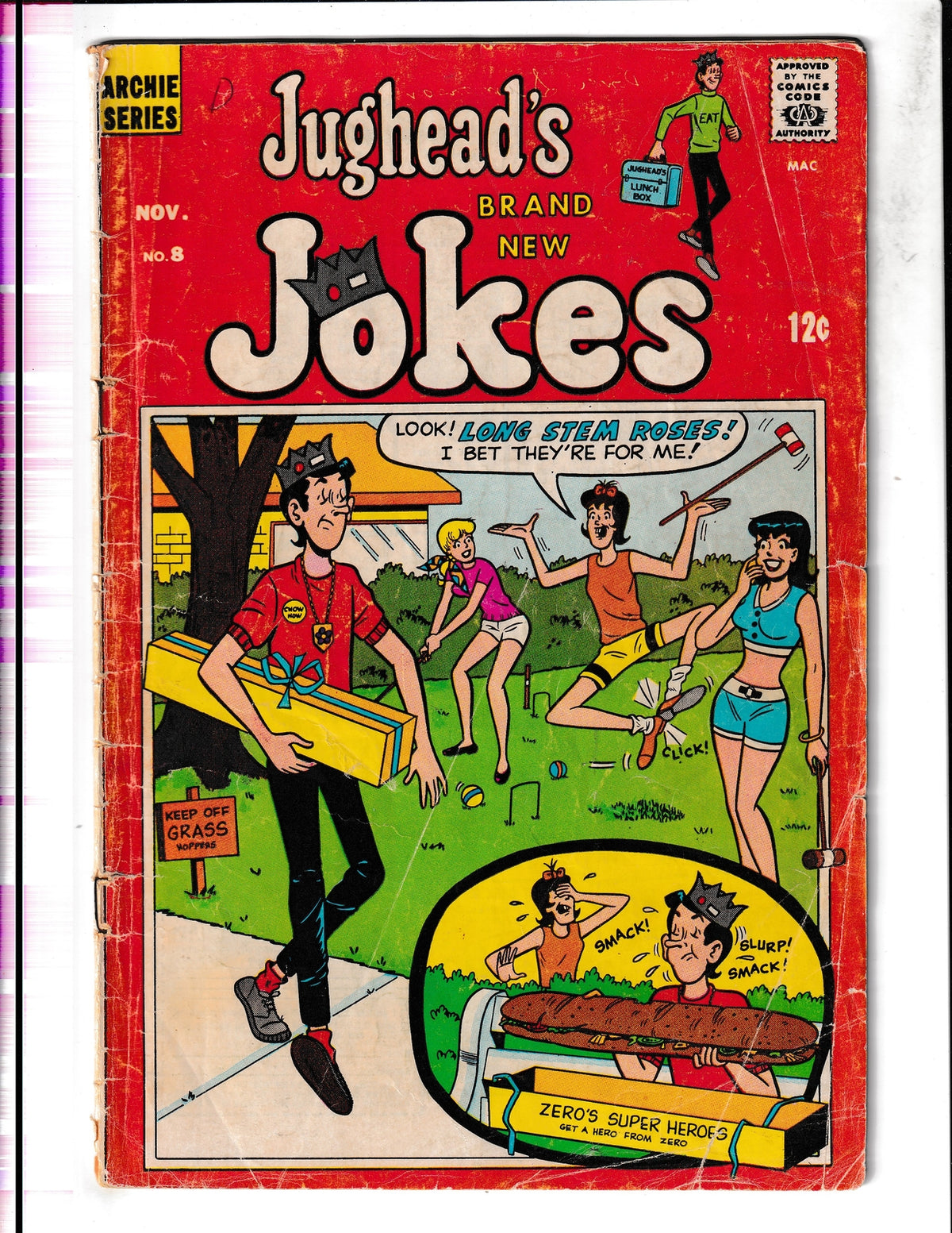 Jughead's Jokes #8 (1968) Archie Comics